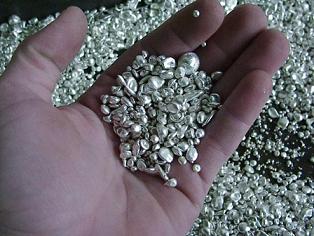 X ray films recycling to pure silver