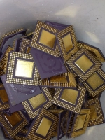 PGA Ceramic IC chips gold recovery