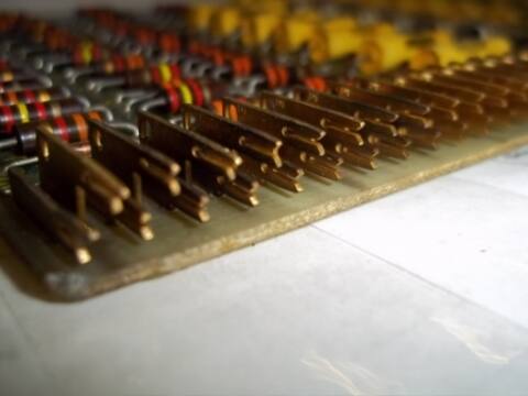 Boards with gold plated connector